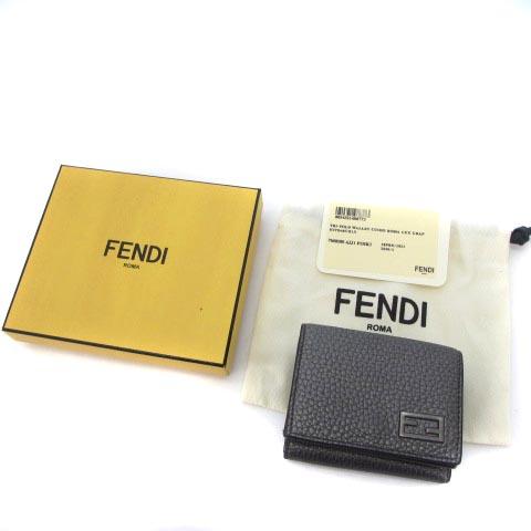 FENDI（フェンディ） FENDI 7M0280 AJJ1 F1HR3 FFロゴ 三つ折り 二 