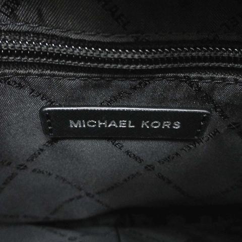 未使用品 マイケルコース MICHAEL KORS LG MESSENGER 35F8STVM7B ショルダーバッグ メッセンジャーバッグ チャーム付き ロゴ MK柄 総柄 PVC｜vectorpremium｜07