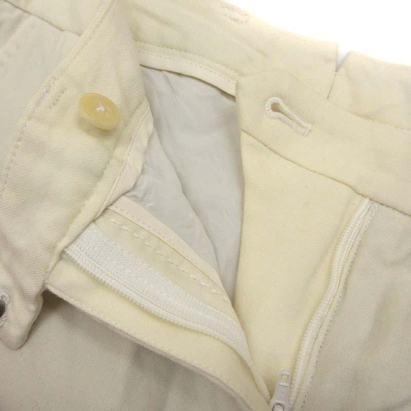 インコテックス INCOTEX スラックス パンツ ジッパーフライ ウール  