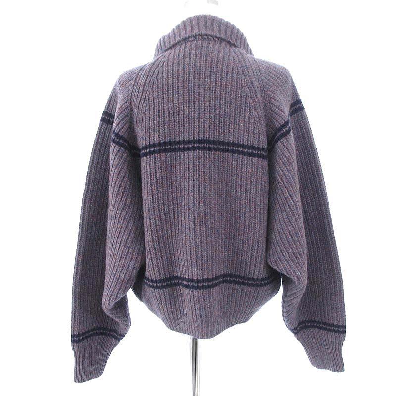 未使用品 ジョイスアディッド JOICEADDED 23AW NOSTALGIC MOOD KNIT PULLOVER ノスタルジック ムード ニット プルオーバー セーター ボーダ｜vectorpremium｜03