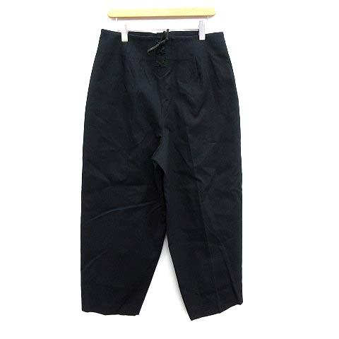 ジルサンダー JIL SANDER 18SS ワイドパンツ ハイウエスト テーパード 