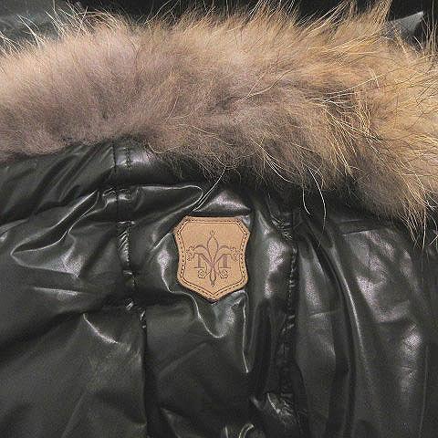 マッカージュ Mackage ダウンジャケット フーディー リブ切替 ラクーン 
