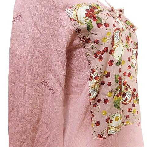 PINK HOUSE ピンクハウス ヴィンテージ 長袖 カットソー Tシャツ PINK HOUSE ピンクハウス ヴィンテージ 長袖 カットソー Tシャツ