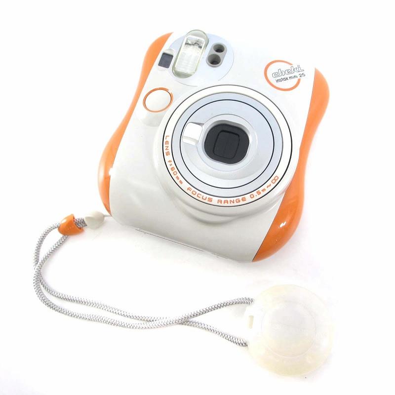 FUJI FILM INSTAX MINI25 オレンジ FUJIFILM instax mini25 オレンジ