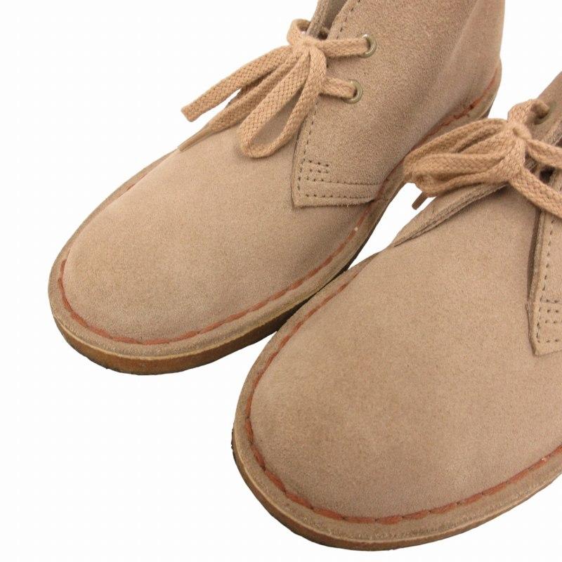 クラークス clarks デザートブーツ シューズ ショート スエード US 6.5 