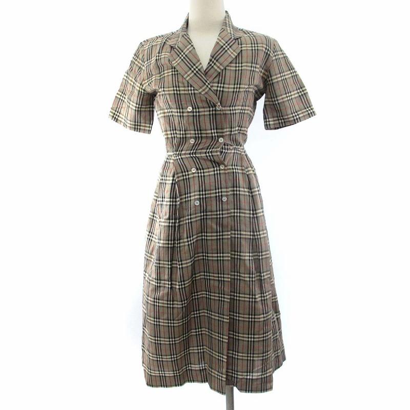 バーバリーズ Burberrys ヴィンテージ ノバチェック ワンピース 半袖  