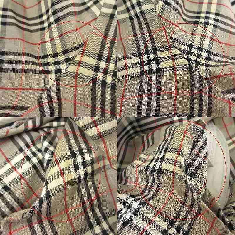 バーバリーズ Burberrys ヴィンテージ ノバチェック ワンピース 半袖  