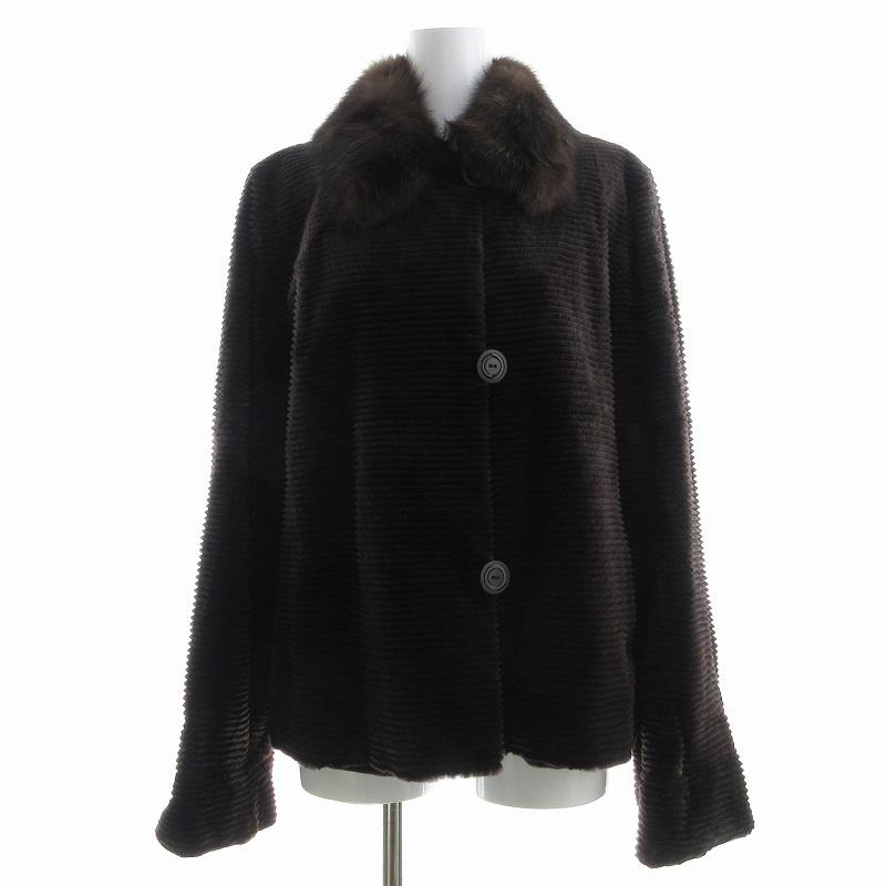 カルヴェン CARVEN ミンクファーコート ショート ジャケット アウター 