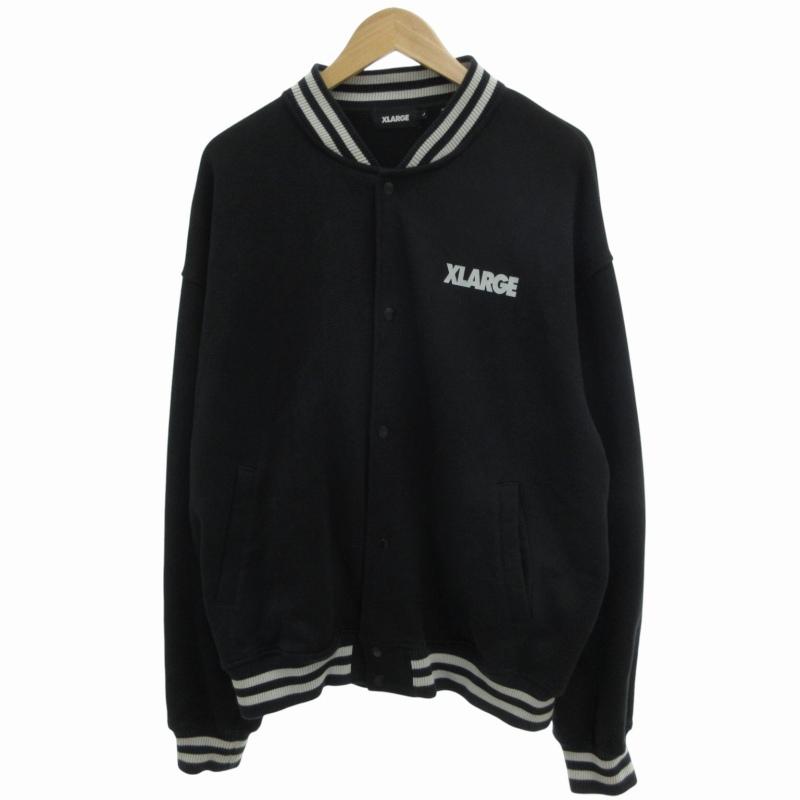 エクストララージ X-LARGE 美品 SWEAT VARSITY JACKET スタジャン 