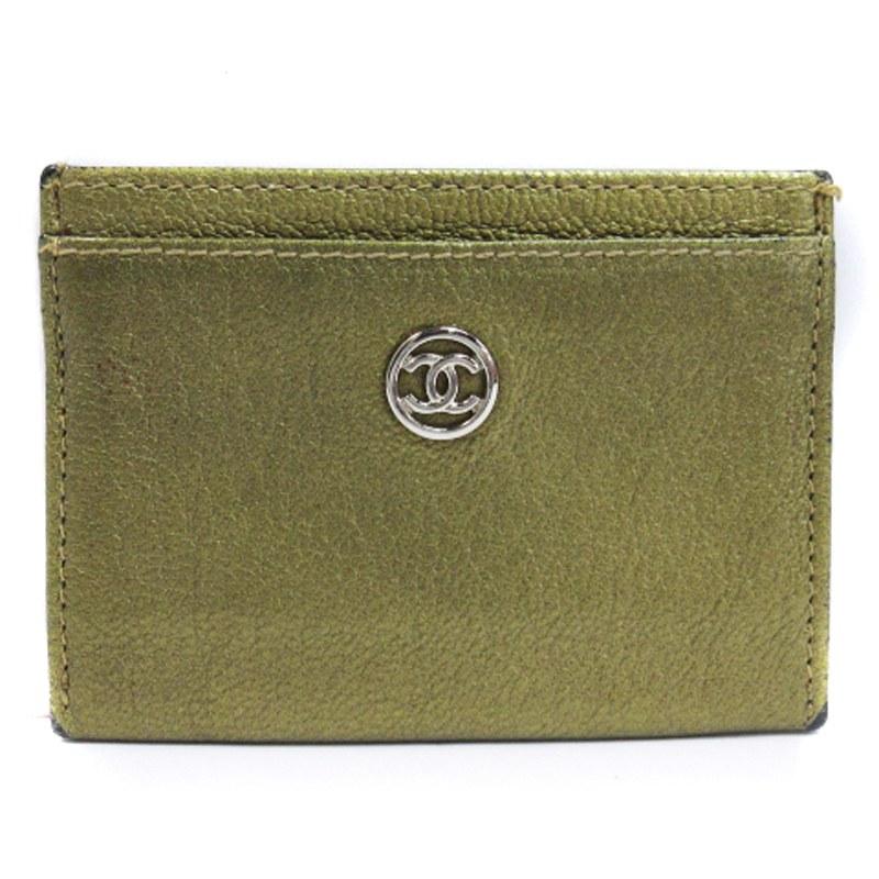 CHANEL シャネル カードケース 名刺入れ レザー ココマーク