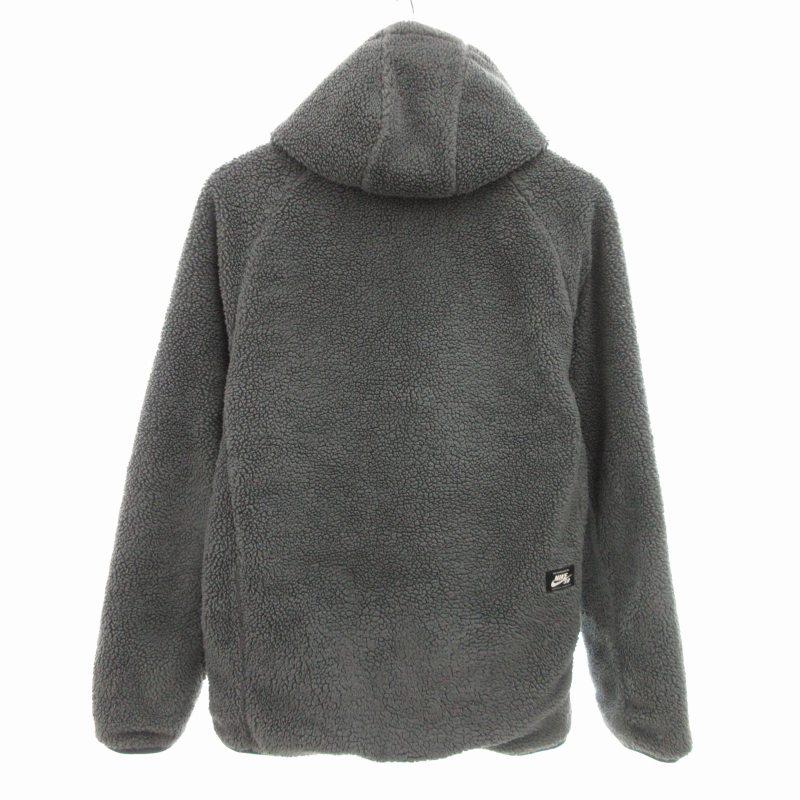 ナイキ エスビー NIKE SB ボアフリースジャケット フード ロゴ  