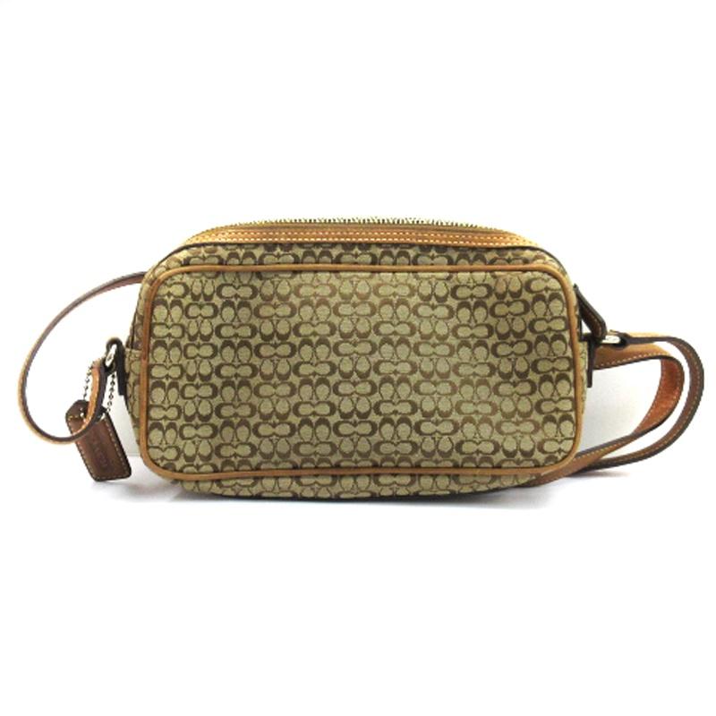 COACH（コーチ） ミニシグネチャー ミニ ショルダーバッグ ポシェット