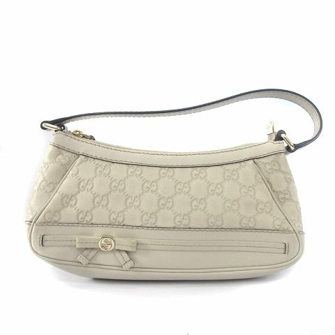 GUCCI グッチ シマ メイフェア ハンドバッグ ワンショルダー リボン 