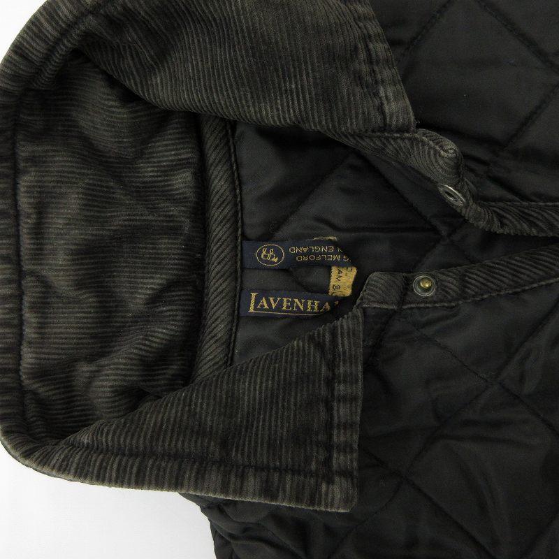 ラベンハム LAVENHAM ノーリーズ コラボ キルディングジャケット 衿