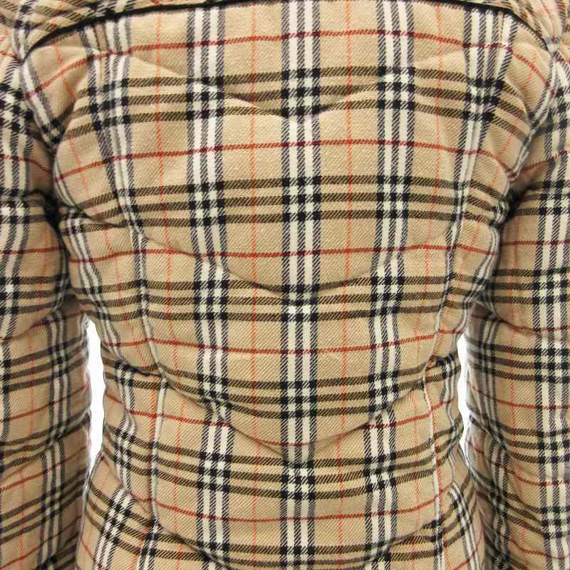 BURBERRY BLUE LABEL バーバリーブルーレーベル リバーシブル 中綿 