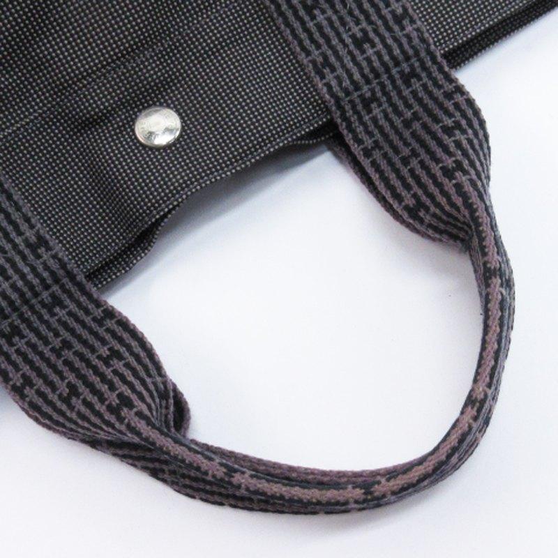 HERMES エルメス エールライン トートバッグ キャンバス グレー HERMES エルメス エールライン トートバッグ キャンバス グレー