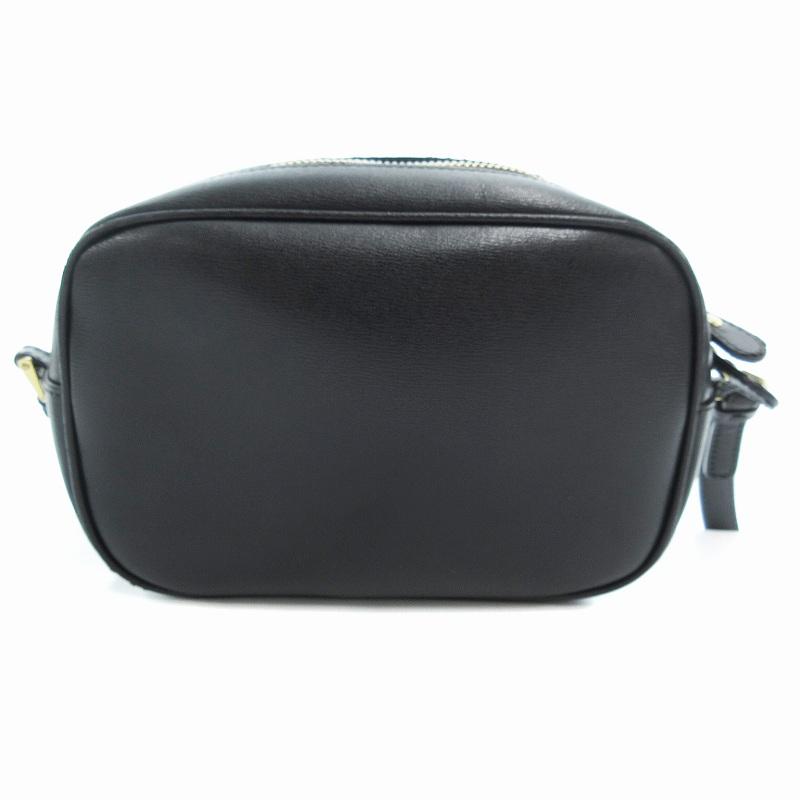 Salvatore Ferragamo 黒レザーショルダーバッグ Salvatore Ferragamo 黒レザーショルダーバッグ FERRAGAMO