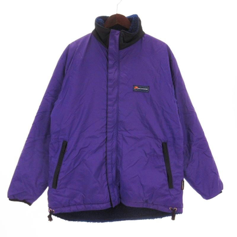 モンテイン MONTANE PERTEX ジャケット ブルゾン 内ボア 紫 パープル L 