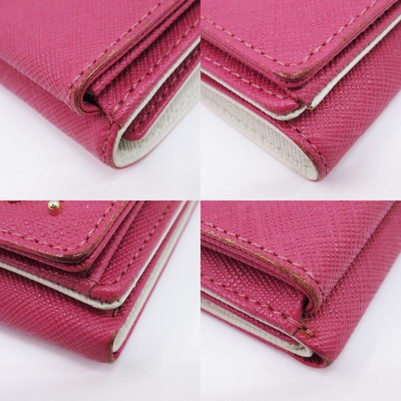 agnès b. ピンク 三つ折り財布　専用です agnes b.（アニエスベー） 三つ折り財布 コンパクトウォレット バイ