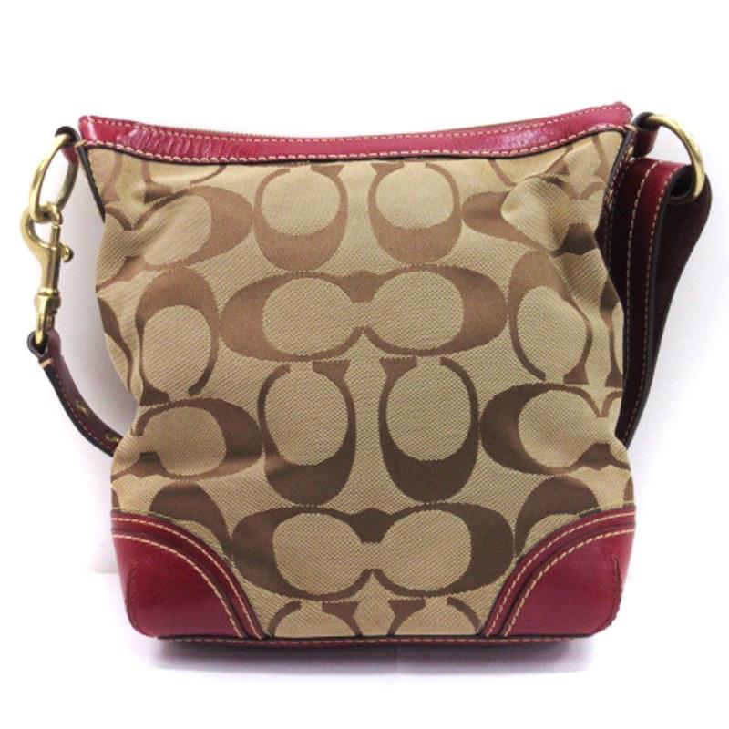 COACH コーチ シグネチャー ショルダーバッグ ストライプ COACH コーチ シグネチャー ショルダーバッグ ストライプ