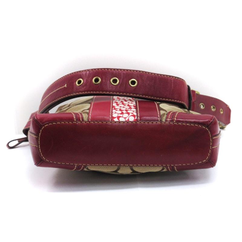 COACH コーチ シグネチャー ショルダーバッグ ストライプ COACH コーチ シグネチャー ショルダーバッグ ストライプ