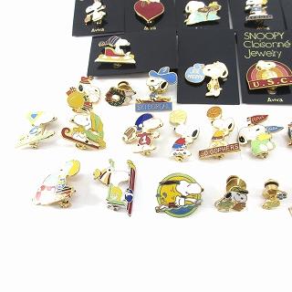 AVIVA ヴィンテージ SNOOPY スヌーピー ブローチ ピンバッジ 50点
