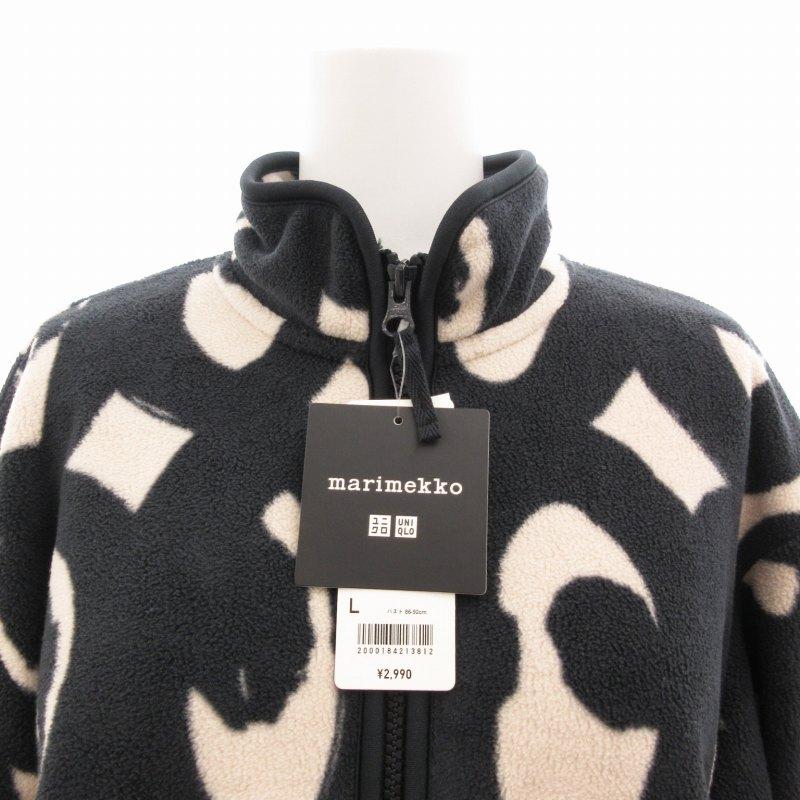 ☆極美品☆ユニクロマリメッコ コラボジャケット　サイズ11-12 日本未発売 ユニクロ（UNIQLO） 未使用品 ×マリメッコ marimekko コラボ フリース