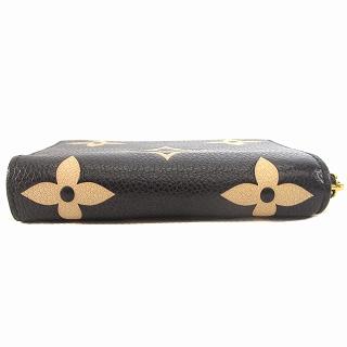 Louis Vuitton 折りたたみ 黒 中古 LOUIS VUITTON ルイヴィトン モノグラム アンプラント ジッピー