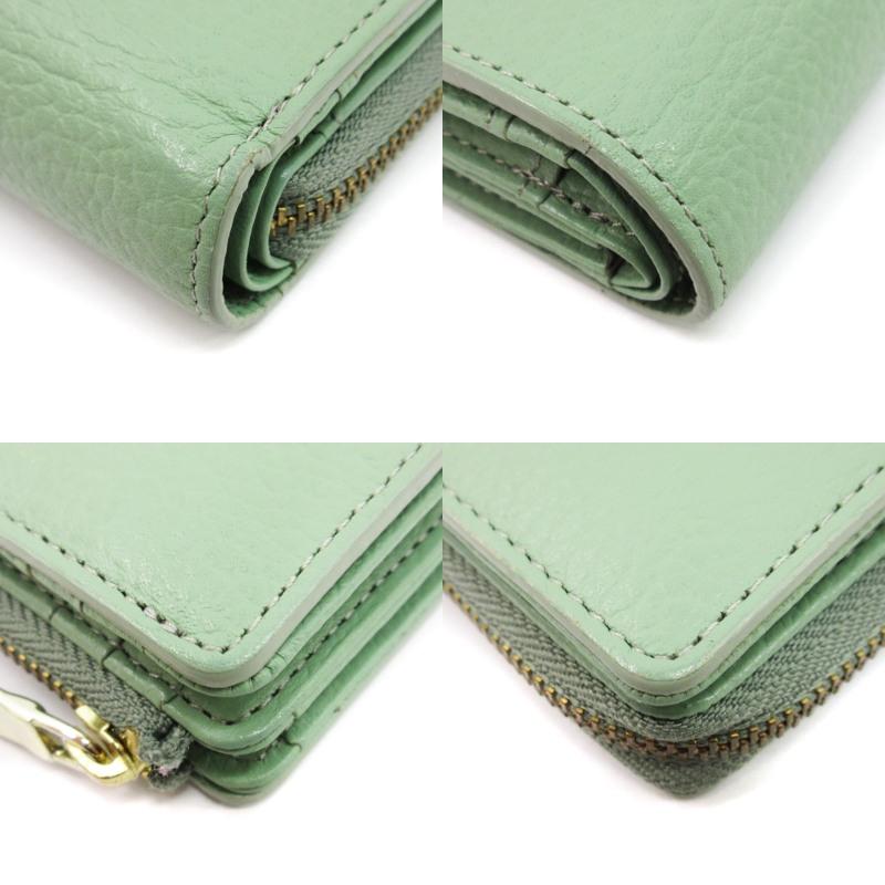 ラシット RUSSET モノグラムプレート ハーフウォレット 二つ折り