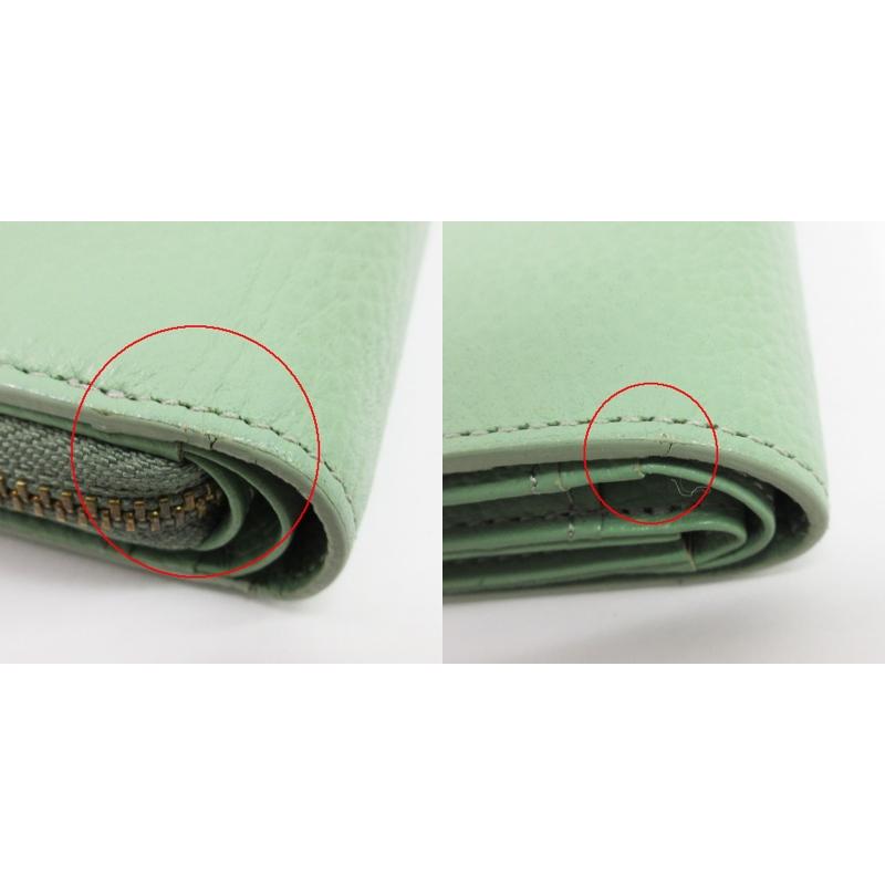 ラシット RUSSET モノグラムプレート ハーフウォレット 二つ折り 財布