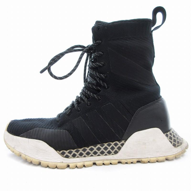 adidas アディダス スニーカー ハイカット シューズ 黒