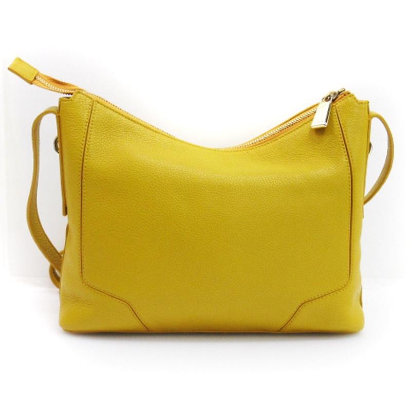 FURLA フルラ　トートバッグ プリムラ　シボ革 レザー　ブラック イエロー Amazon | [フルラ] GENESI L トートバッグ イエロー ** | Furla