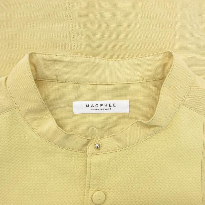 未使用品 マカフィー MACPHEE トゥモローランド タグ付き タッサーピケ