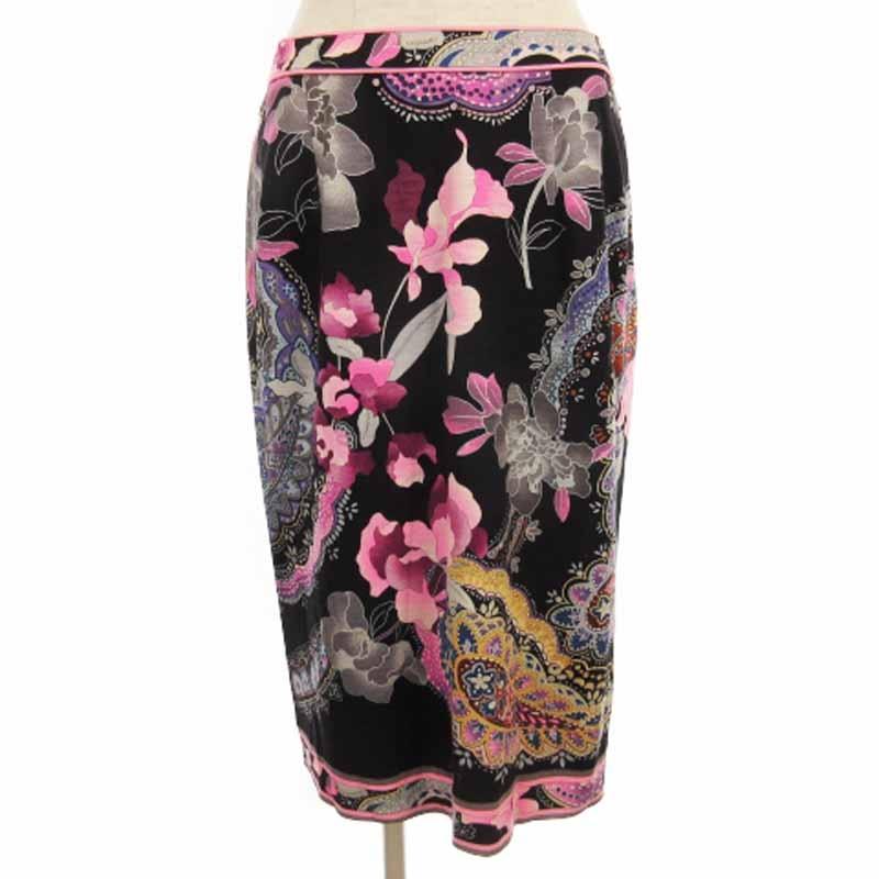 LEONARD レオナール タイトスカート 膝丈 花柄 ブラック&ホワイト LEONARD レオナール花柄スカート 楽天市場】《美品》 LEONARD