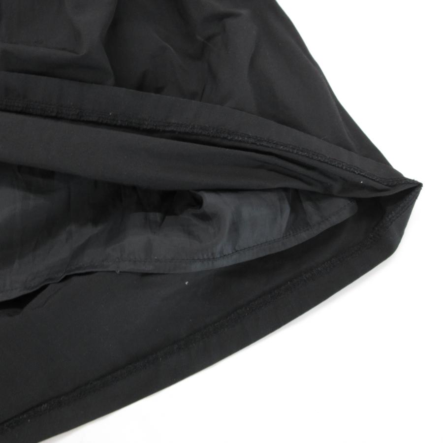 マチャット MACHATT フレアスカート イージー ミモレ ロング F 黒