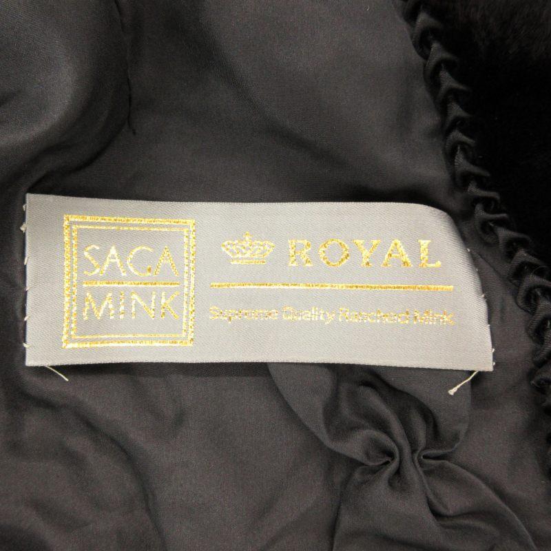 未使用品 サガミンク SAGA MINK ROYAL 金サガ タグ付き ファーコート