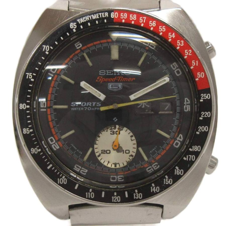 セイコー SEIKO 5 SPORTS Speed Timer スピードタイマー 腕時計 自動  