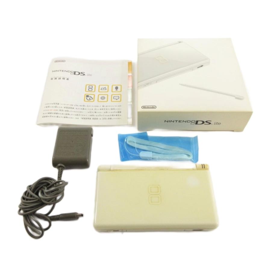 任天堂 Nintendo DSLite DSライト 本体 ゲーム機 クリアホワイト