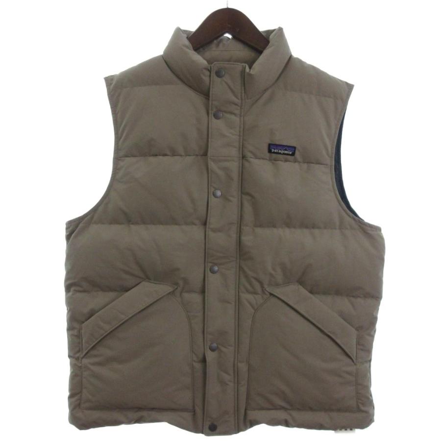 Patagonia ダウンベスト ベージュ/ブラウン patagonia ダウンベスト ベージュ・ブラウン
