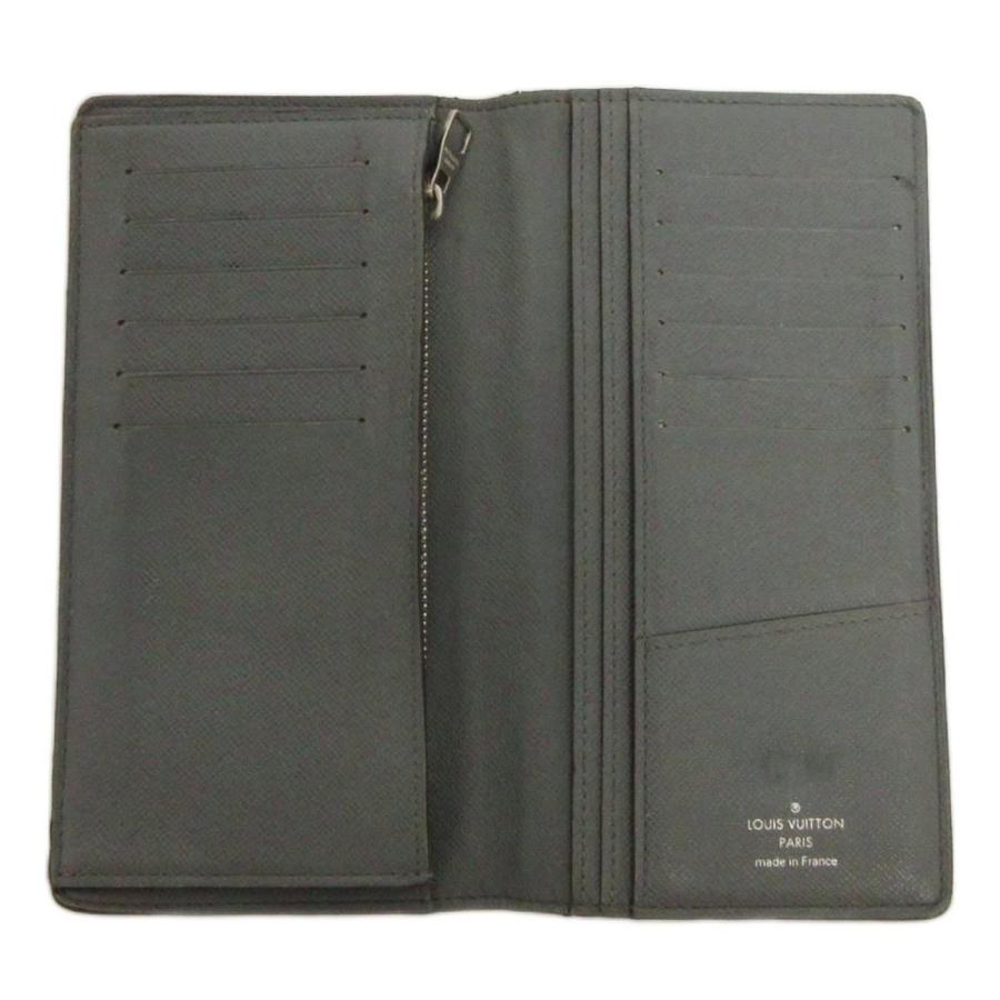 LOUIS VUITTON ルイヴィトン タイガ ポルトフォイユ ブラザ 二