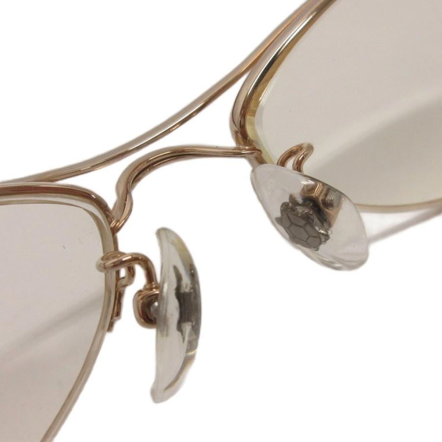 フォーナインズ 999.9 眼鏡 メガネフレーム ハーフリム S-450T チタン