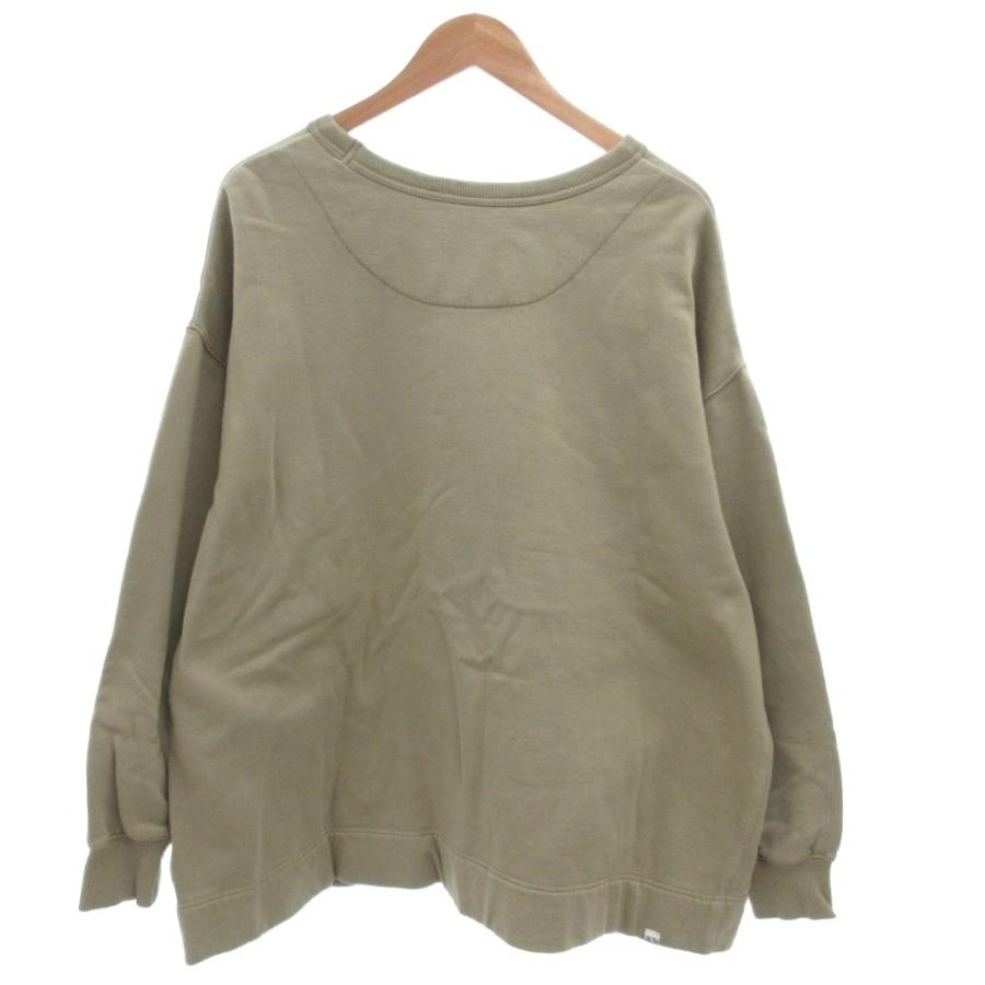 クラネ CLANE × FRUIT OF THE ROOM Wide Sweat Tops トレーナー 