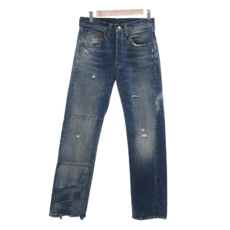 Levi's リーバイス 501 デニムパンツ ジーンズ ダメージ リペア