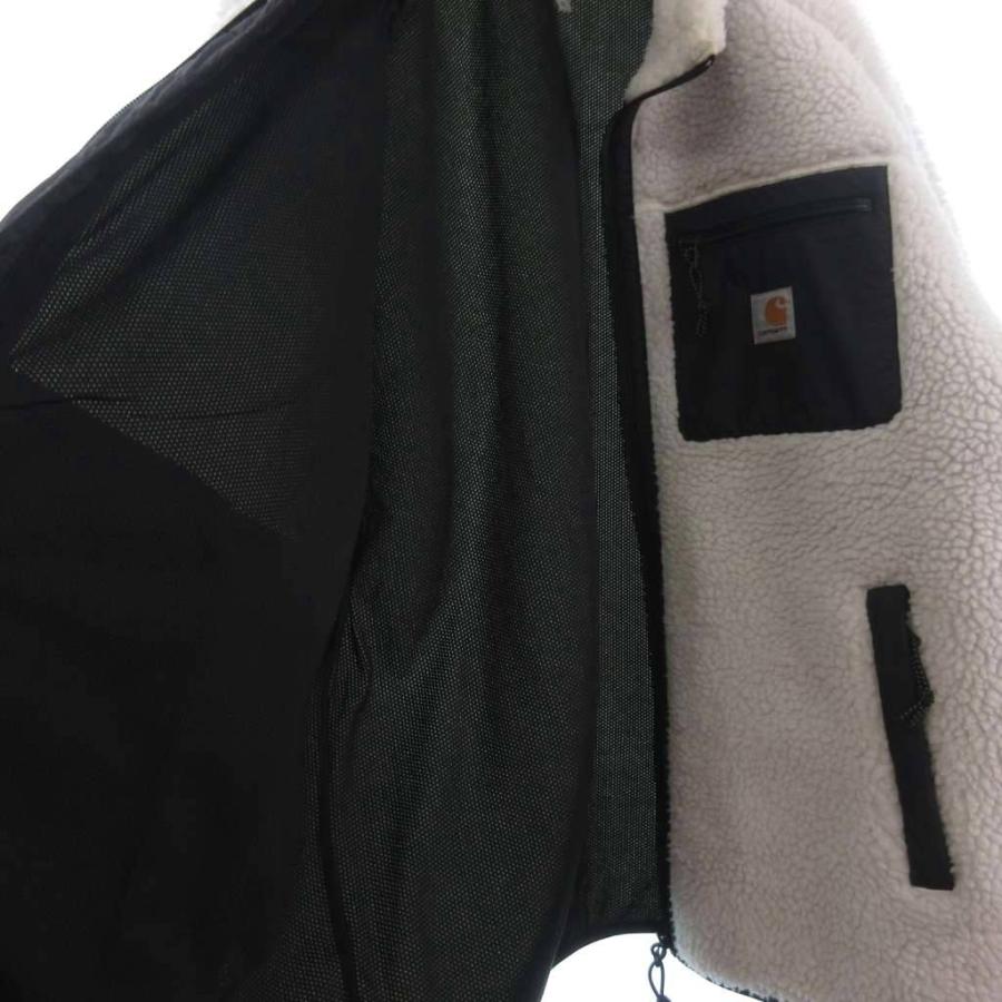 カーハート carhartt フリース ボア ジャケット ジップアップ 白  