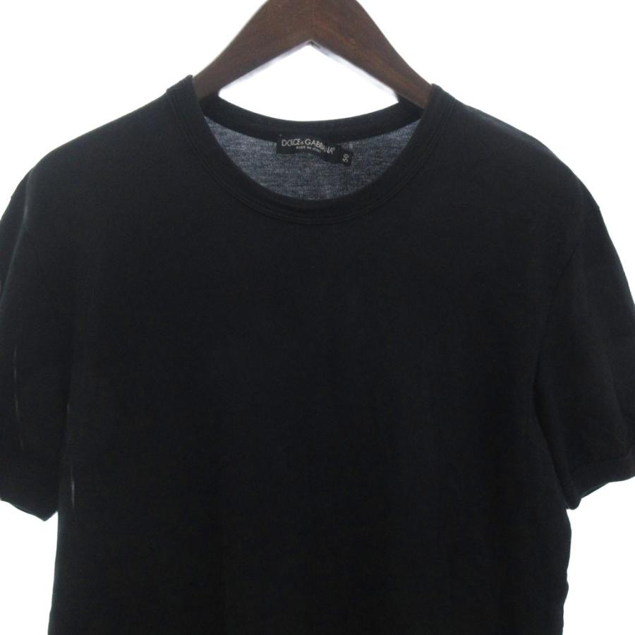 DOLCE&amp;GABBANA Tシャツ・カットソー XS 黒 【古着】【中古】【送料無料】 DOLCE&GABBANA - DOLCE&GABBANA Tシャツ・カットソー S 黒 【古着