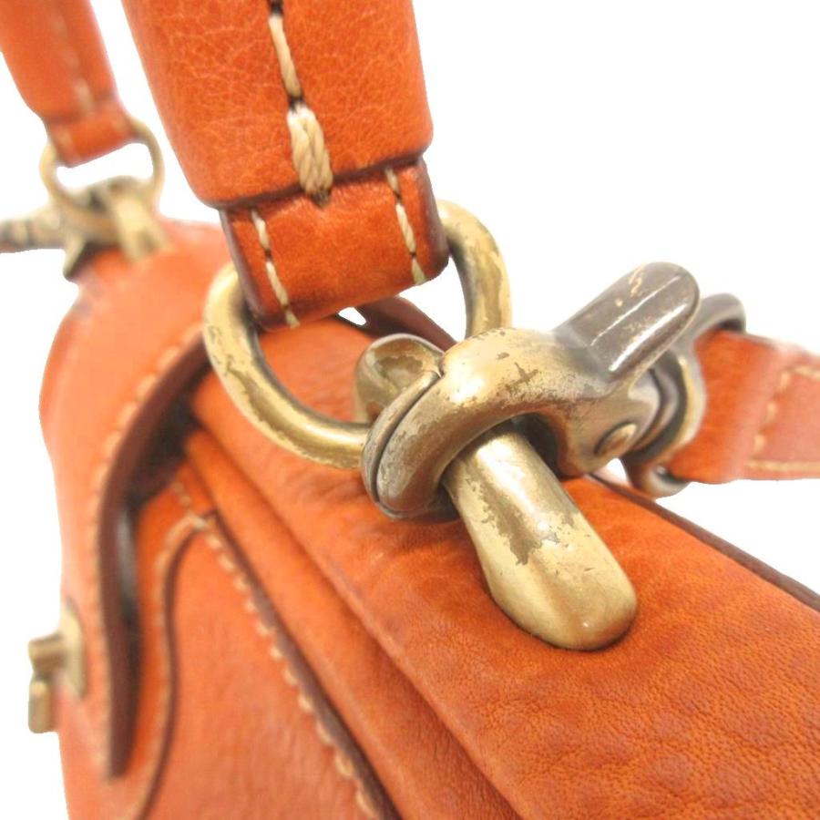 【中古】土屋鞄製造所 土屋鞄 トーンオイルヌメ ポスト 2way ミニショルダー ハンドバッグ キャメル系 レディース 土屋鞄製造所 土屋鞄 トーンオイルヌメ ポスト 2way ミニショルダー