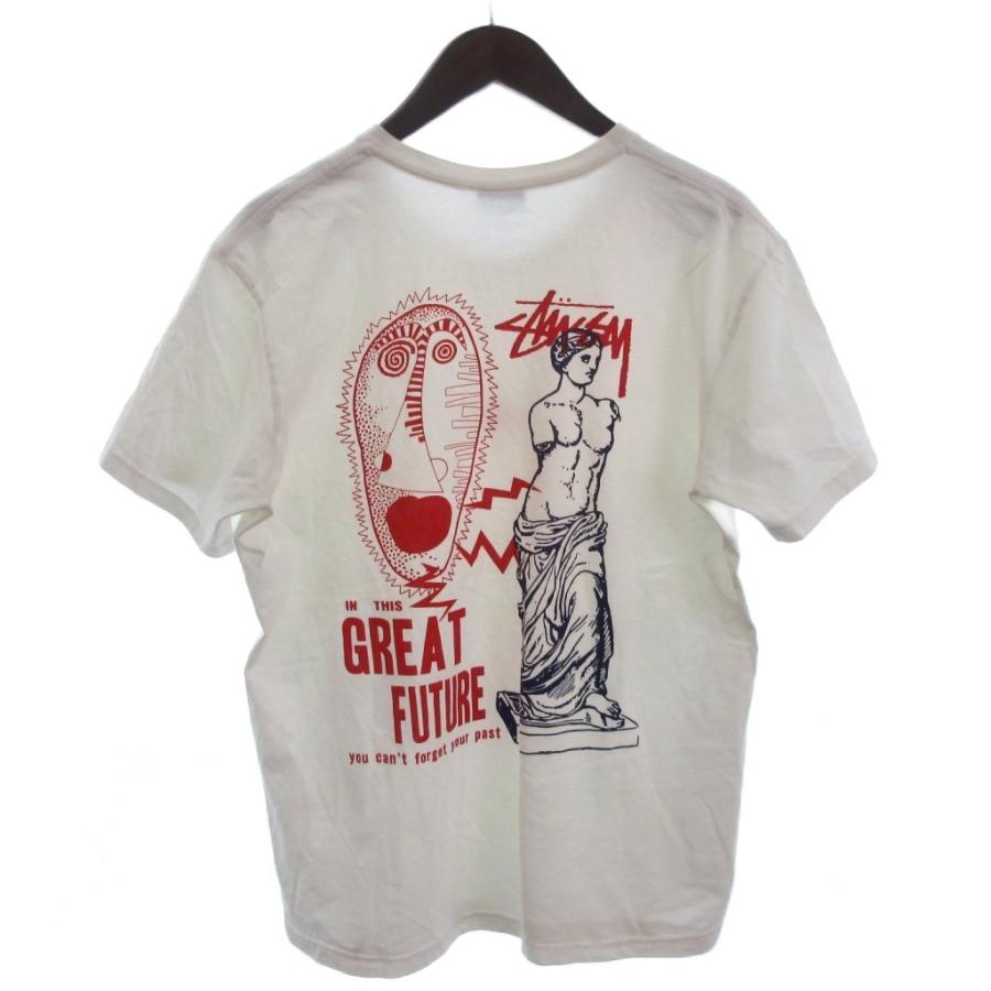Stussy ロゴプリント Tシャツ M ホワイト Stussy ロゴプリント Tシャツ M ホワイト STUSSY ロゴプリント Tシャツ