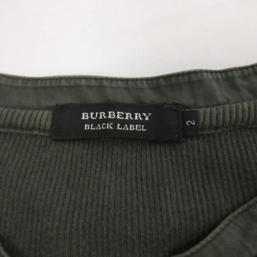 BURBERRY BLACK LABEL（バーバリーブラックレーベル） ヘンリーネック