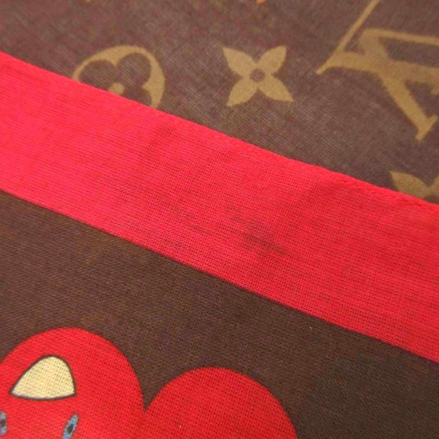 LOUIS VUITTON ルイヴィトン 村上隆 モノグラム チェリー スカーフ
