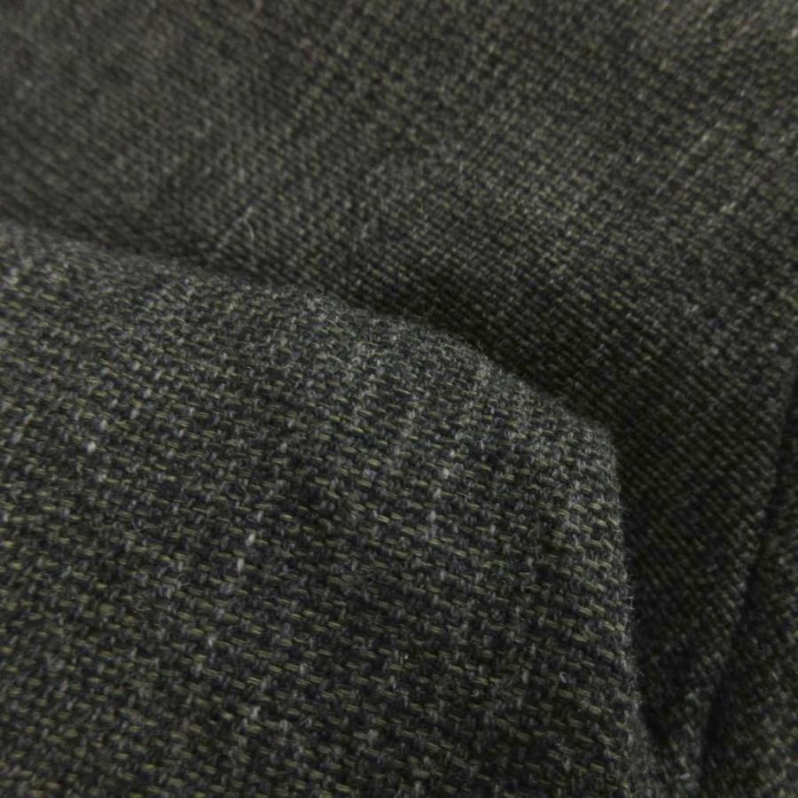 ポールハーデン Paul Harnden ウール リネン ステンカラー ロング